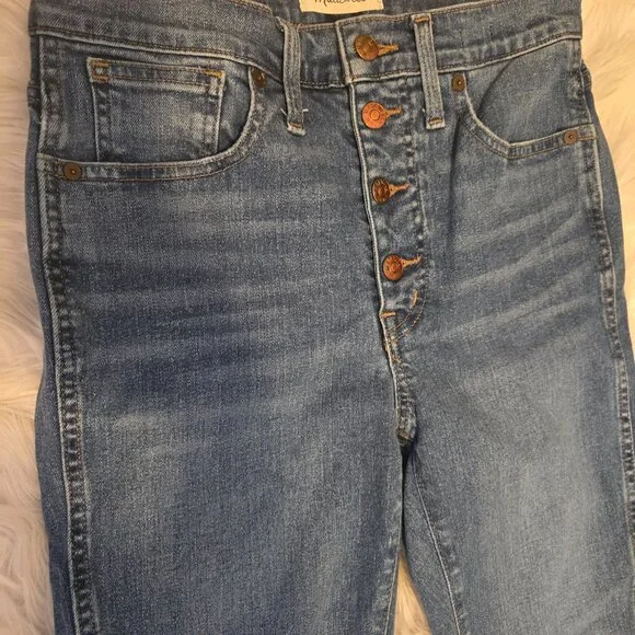 Madewell High Rise Skinny Jeans Size 27 - Picture 2 of 5